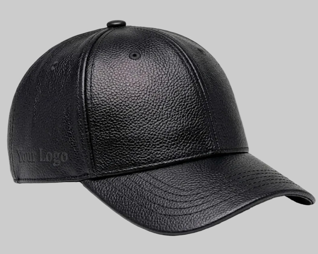 Customized Zervano Leather Baseball Cap