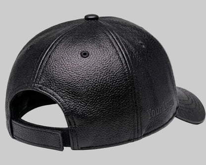 Customized Zervano Leather Baseball Cap